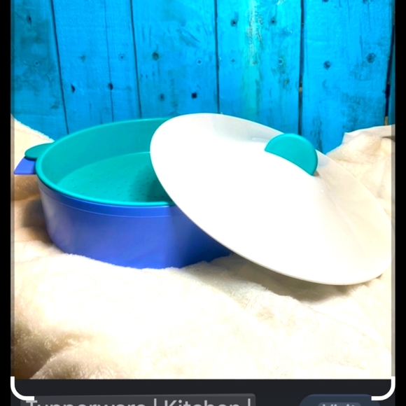 Tupperware  3 pc microwave  steamer - Picture 1 of 2